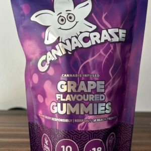 CannaCraze Grape Gummies 20mg