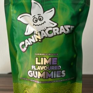 CannaCraze Lime Gummies 20mg