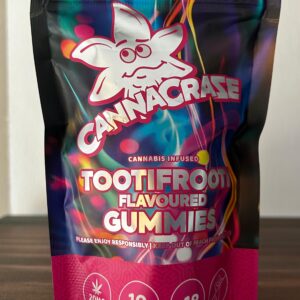CannaCraze Tutti Fruiti Gummies 20mg