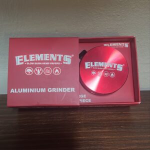 Elements Grinder Large Red